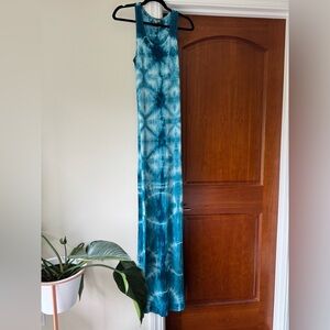 GO Couture Tie-dye Maxi Dress